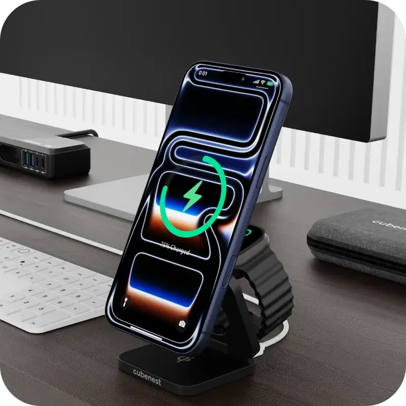 Qi2.2 ładowarka MagSafe 3w1