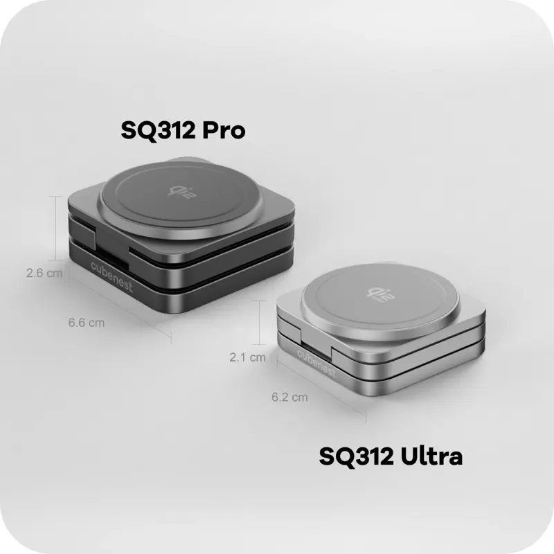 Qi2.2 Skládací MagSafe nabíječka 3v1 Qi2.2 Skládací MagSafe nabíječka 3v1