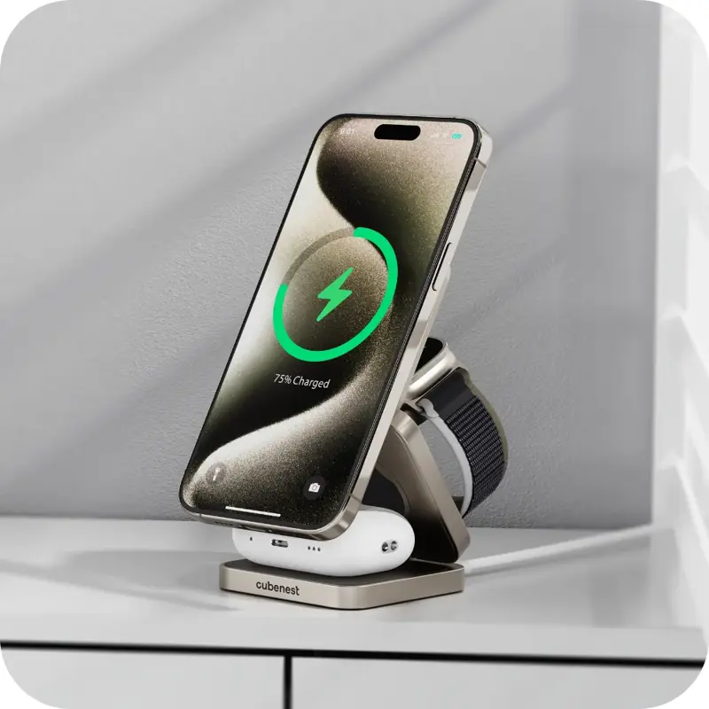 Qi2.2 ładowarka MagSafe 3w1 Qi2.2 ładowarka MagSafe 3w1