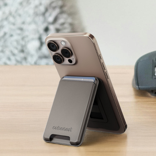 Cubenest Premium magnetyczny portfel i stojak WT01S złoty