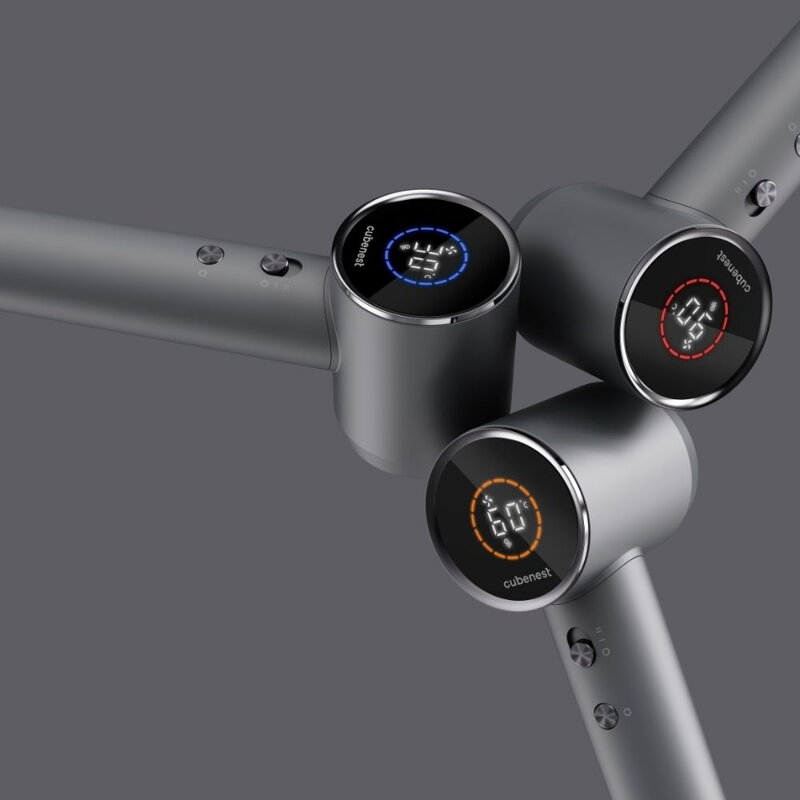 Cubenest Suszarka do włosów SwiftDry SDHD01 szara