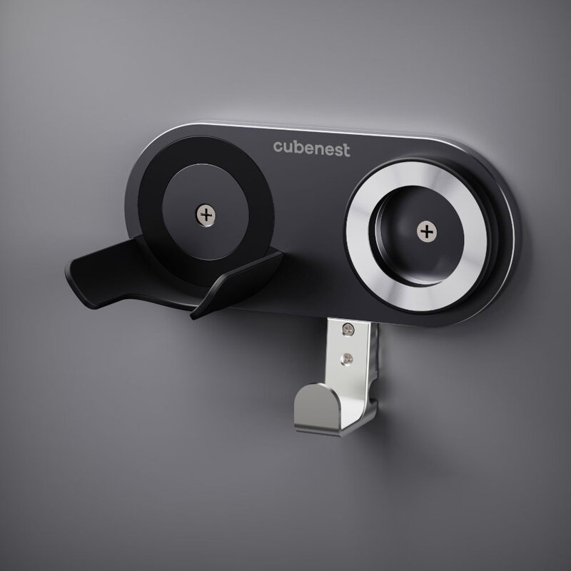 Cubenest Magnetyczny uchwyt do suszarki SwiftDry SDHD01 szary