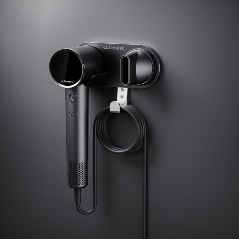 Cubenest Magnetyczny uchwyt do suszarki SwiftDry SDHD01 szary