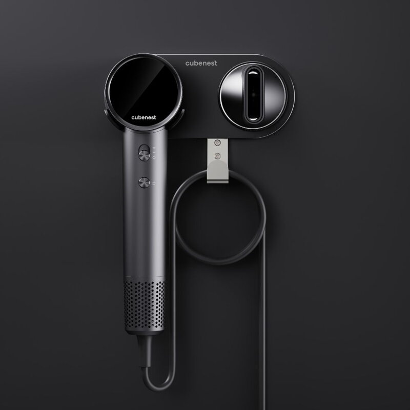 Cubenest Magnetyczny uchwyt do suszarki SwiftDry SDHD01 szary