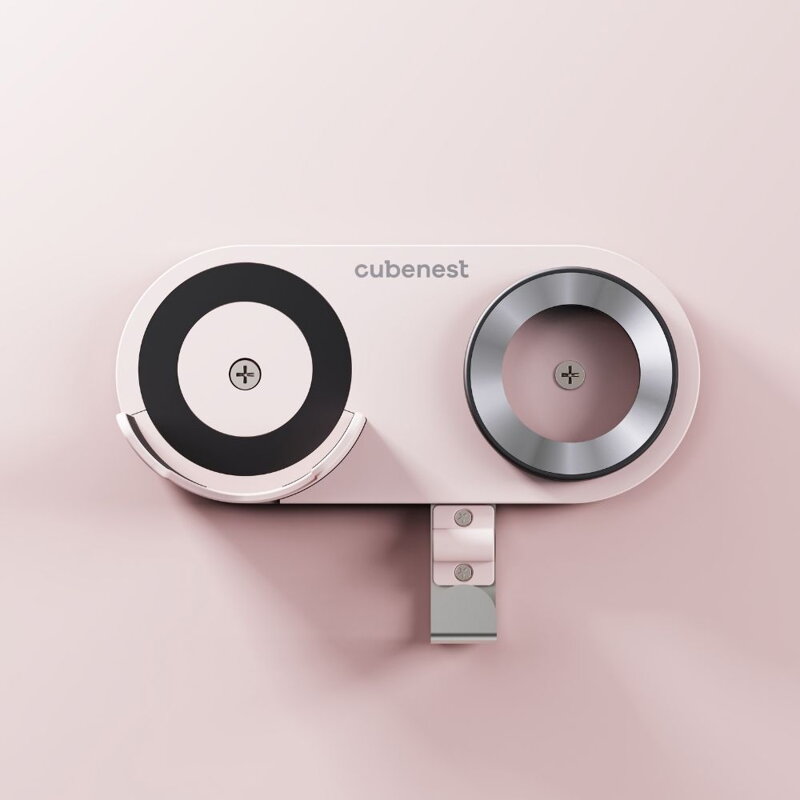 Cubenest Magnetyczny uchwyt do suszarki SwiftDry SDHD01 różowy