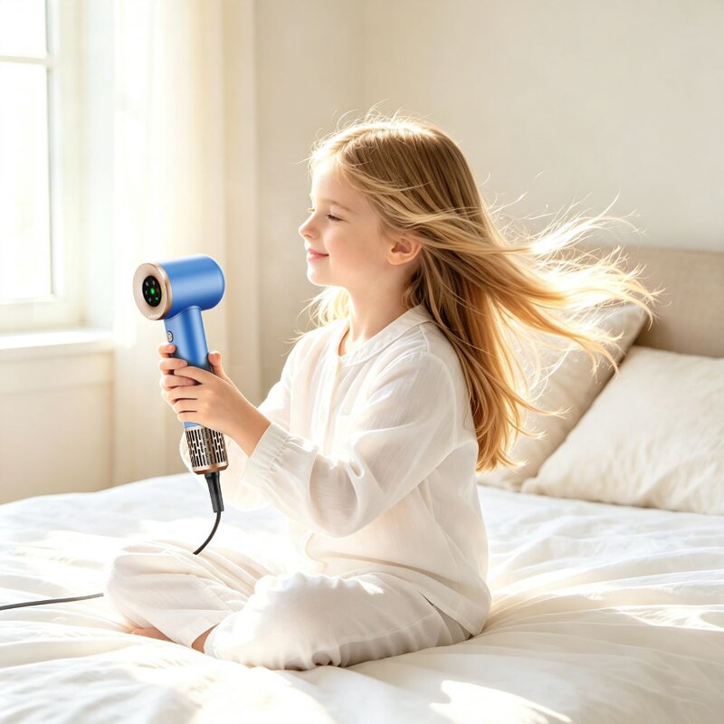 Cubenest Suszarka do włosów mini SwiftDry SDHD02 niebieska