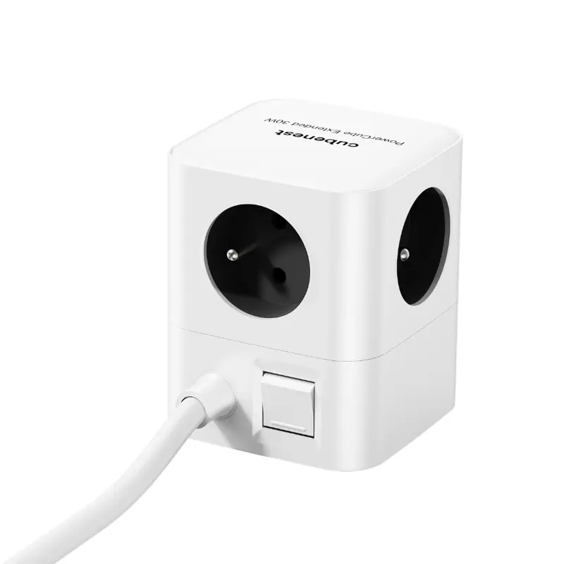 Cubenest PowerCube Extended USB A+C PD 30 W 1,5 m szara Cubenest PowerCube Extended USB A+C PD 30 W 1,5 m szara