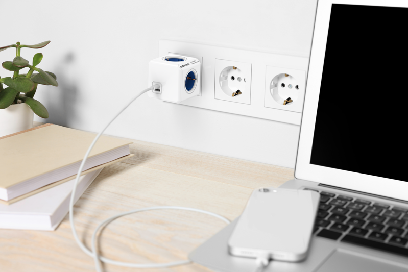 Cubenest PowerCube Extended USB A+C PD 20 W 1,5 m