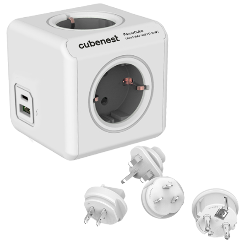 Cubenest PowerCube Extended USB A+C PD 20 W 1,5 m