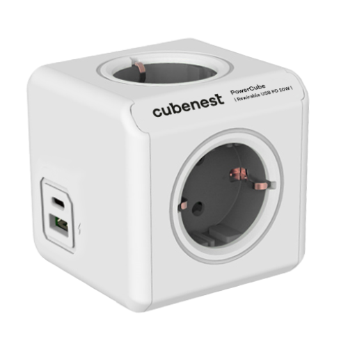 Cubenest PowerCube Extended USB A+C PD 20 W 1,5 m